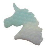 Jucarie antistres din silicon, pop it now and flip it, unicorn, transparent, Flippy