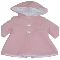 Palton elegant pentru fetite NN PLT2, Roz foto