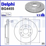 Disc frana Dacia Duster, Duster SUV; Renault Duster, Megane IV, Megane IV Grand Motor 1.0 LPG, 1.0 TCe 100, 1.0 TCe 90, 1.0 TCe LPG, 1.2 TCe 100,