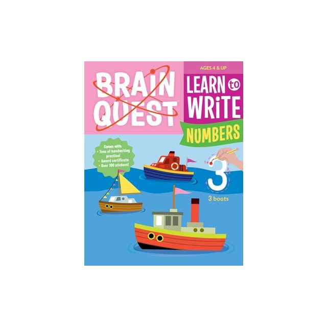 Brain Quest Learn to Write: Numbers