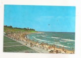 RF130 - Carte Postala -Eforie Sud. Plaja, circulata 1973