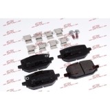 Placute frana Nissan Qashqai 3 (J12) 04.21-, Townstar Box (Xfk) 12.21-, Townstar Mpv (Mpv) (Xfk) 12.21-; Renault Megane E-Tech Suv 11.21-, Spate, SRL