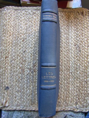 Rene Groos - Les lettres EX LIBRIS BARBU BREZIANU foto