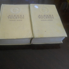 ALEXEI TOLSTOI - OPERE ALESE Vol.3 si 4 -Calvarul, 1954 Ed. Cartea Rusa