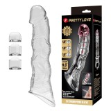 Pretty Love-Manșon Prelungitor Reglabil 28 cm Transparent