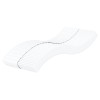 VidaXL Saltea din spumă, alb, 80x210 cm, duritate H2 H3 4016630