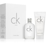 Calvin Klein CK One set cadou unisex, 50 ml, Apa de toaleta
