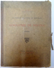 LE TRESOR BYZANTIN ET ROUMAIN DU MONASTERE DE POUTNA- ATLAS DE O. TAFRALI 1925 foto