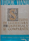 Cumpara ieftin Studii de literatură universală și comparată - 1963 - Tudor Vianu (H457)