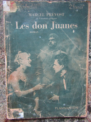 Les Don Juanes - Marcel Prevost foto