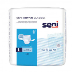 Scutece pentru adulti tip chilot Seni Active Classic, L, 30 buc