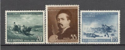 Romania.1957 50 ani moarteN.Grigorescu-Pictura XR.338 foto