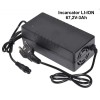 Incarcator Acumulator Li-Ion 67.2V 3A Hoverboard Bicicleta Electrica Trotineta Scuter Mufa 3 Pini