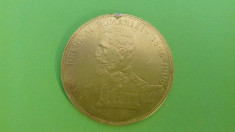 Moneda aur 50 lei 1906 Carol I foto