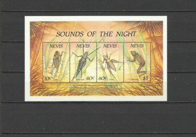 NEVIS 1989 FAUNA INSECTE SI BROASTE foto