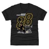 Boston Bruins tricou de copii David Pastrnak #88 OUTLINE 500 Level - M (8 - 9 let)