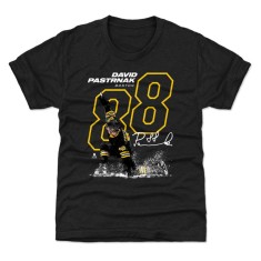 Boston Bruins tricou de copii David Pastrnak #88 OUTLINE 500 Level - XL (12 - 14 let)