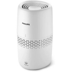 Umidificator de aer Philips seria 2000 HU2510/10, tehnologie NanoCloud, Culoare Alb, rezervor apa 2L