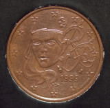 5 euro cent Franta 1999, Europa