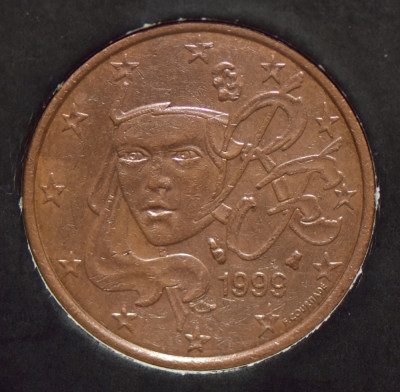 5 euro cent Franta 1999 foto