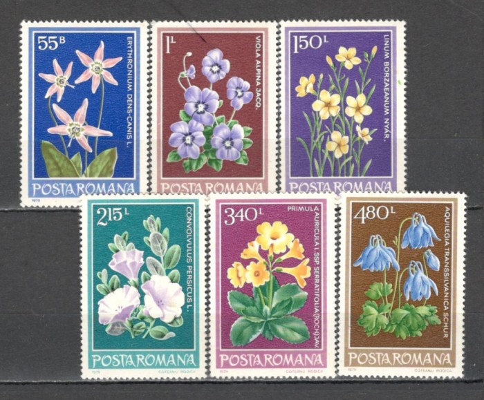 Romania.1979 Flori protejate XR.808