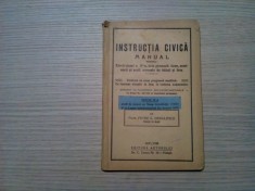 INSTRUCTIA CIVICA Cl. a IV -a - Petre G. Dedulescu -1938, 104 p.+ tabel sinoptic foto
