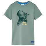 Tricou pentru copii, kaki, 140