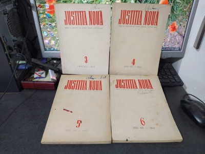 Justiția Nouă 1952, anul VIII, București, numerele 3,4,5,6, 112 foto
