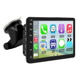 Cumpara ieftin Sistem Multimedia Techstar&reg; Navigatie Apple Carplay/Android 7095P, Ecran Touch 7 Inch 1080P Full HD, Bluetooth 5.0, Mirror Link/Card TF/USB/AUX, Negru