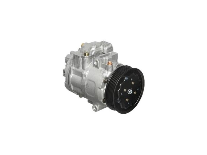 Compresor aer conditionat Audi A2 (8Z), 2000-2005, motorizare 1.2 TDI/1.4 TDI, diesel si 1.4/1.6, benzina, rola curea 110 mm, 6 caneluri, de tip Dens