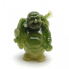 Buddha cu Wu Lou imitatie jad foto