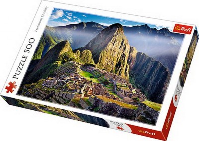 PUZZLE TREFL 500 SANCTOAR IN MACHU PICCHU foto