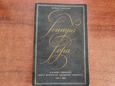 Scumpa Sofia de Romain Rolland foto