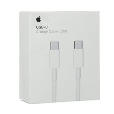 Cablu apple original a1739 mll82zm/a tipe-c la tipe-c, 2m, white foto