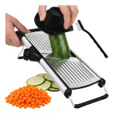 Feliator mandolina pentru legume Ruhhy, reglabil, inox, 27805