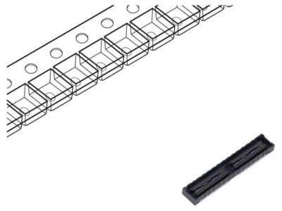 Conector PCB-PCB mamă PIN 150 0,635mm QSS aurit SMT SAMTEC foto
