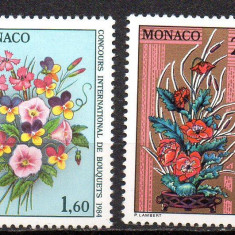 Monaco 1983, Flora, serie neuzata, MNH