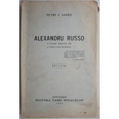 Alexandru Russo &ndash; Petre V. Hanes