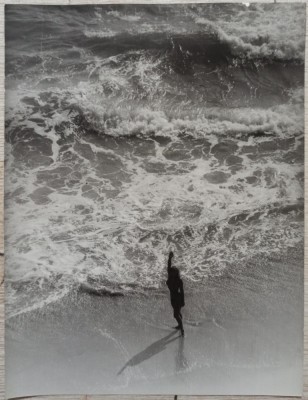 Femeie nud la Marea Neagra// fotografie de presa foto