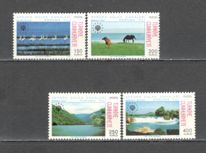 Turcia.1976 Anul protectiei resurselor de apa ST.79