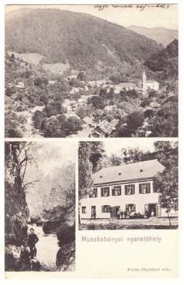5187 - RUSCA MONTANA, Caras Severin, Romania - old postcard - used - 1909 foto