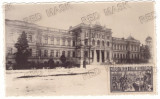 495 - CHISINAU, Military School, Moldova - old postcard, real PHOTO - used 1936, Circulata, Fotografie