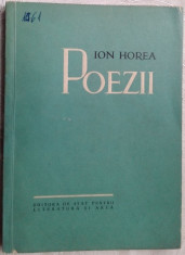 ION HOREA - POEZII (volum de debut, ESPLA 1956) foto