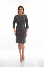 Rochie Dama Office Gri foto