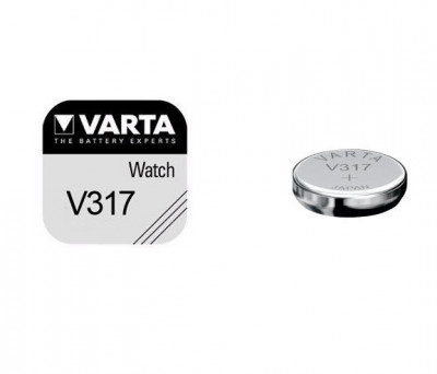 Baterie Varta V317 SR62 1,55V oxid de argint set 1 buc. foto