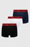 HUGO boxeri 3-pack bărbați, culoarea negru 50469766
