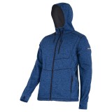 JACHETA CU IMPRIMEU SI GLUGA / ALBASTRU - XL