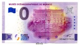 MONACO 2022 0 EURO SOUVENIR, Muzeul Oceanografic, UNC