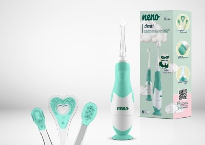Neno Denti Mint &amp;ndash; periuță de dinți electrică de la 3 la 36 luni foto