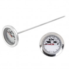 Termometru Alimentar pentru Carne tip Pin cu Afisaj -20 si 200 Grade AG254C foto